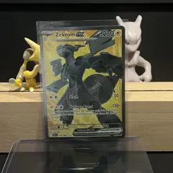 Pokemon TCG Zekrom EX 158/086 Sv: Black Bolt Ultra Rare Full Art Holo EX - NM - Image 1