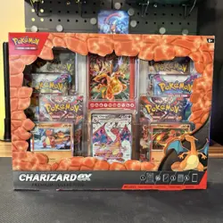 Pokemon TCG Charizard ex Premium Collection Box 6 Packs Factory Sealed - Image 1