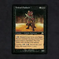 MAGIC MTG - VO Undead Gladiator / Gladiateur Mort-Vivant Onslaught - Image 1