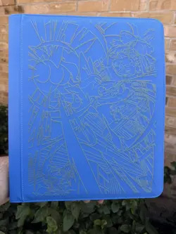 Pokemon Laser Engraved Top Loader Mega Lucario X Binder Made To Order - Image 5