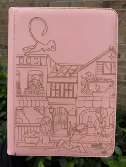 pokemon Laser Engraved 9 Pocket Mew Promo Binder Made To Order - Image 2