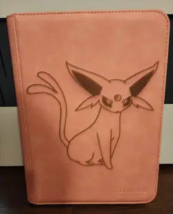 pokemon Laser Engraved Espeon Binder (Made To Order) - Image 1