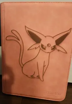pokemon Laser Engraved Espeon Binder (Made To Order) - Image 2