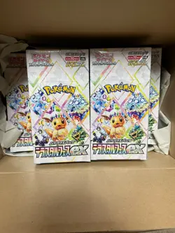 Pokemon Card Terastal Festival ex Booster Box sv8a Japanese TCG w/shrink- - Image 1