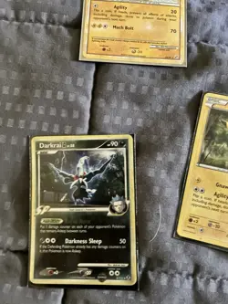 Pokemon TCG Darkrai Jolteon Pikachu Purugly Blitzle 7-Card Lot Holo 2015 - Image 2
