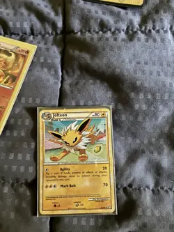 Pokemon TCG Darkrai Jolteon Pikachu Purugly Blitzle 7-Card Lot Holo 2015 - Image 3
