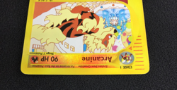 2002 Pokemon TCG E-Reader Aquapolis Card 2 Arcanine Reverse Holo - Image 5