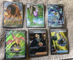 Chaos Rising Illustration Rare & Full Art English Pokemon TCG - 6 card lot - Image 1