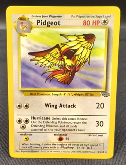 Pidgeot Non Holo Jungle Card 1999 24/64 Pokemon Base Set - Image 1