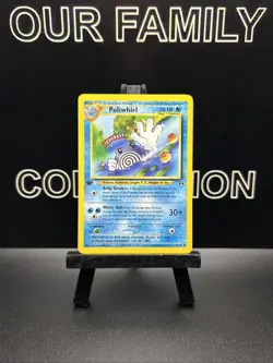 Poliwhirl 1st Edition 44/75 Neo Discovery WOTC Vintage Pokemon LP - Image 1