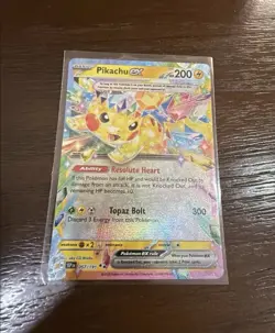 Pikachu Ex #57 Pokemon Surging Sparks - Image 1