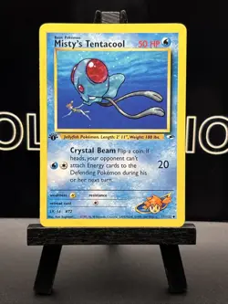 2000 Pokemon Misty's Tentacool Gym Heroes Set 1st Edition 57/132 WOTC - Image 2