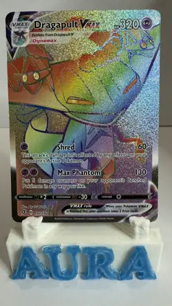 Dragapult VMAX 197/192 Secret Rainbow Rare Rebel Clash SWSH02 Pokemon TCG NM - Image 1