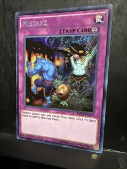 Yugioh Mistake MP14-EN177 Secret Rare 1st Ed NM - Image 3
