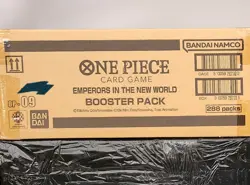 One Piece TCG OP-09 Emperors in the New World English Booster Box - Sealed Case - Image 1