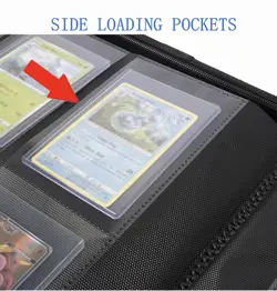 One Piece Laser Engraved 4 Pocket Wanted Luffy Top Loader Binder Made To Order - Image 4