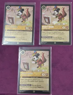 Mickey Mouse Leader of the Band 34/P1 Foil Promo Ursula's LP Disney Lorcana DLPC - Image 1