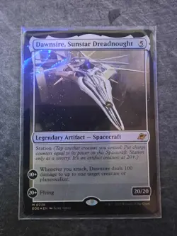 Dawnsire, Sunstar Dreadnought Foil - Mythic - Edge of Eternities MTG - Image 1