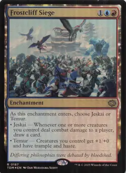 Frostcliff Siege TDM Rare Foil #187 NM MTG - Image 1