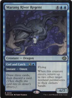 Marang River Regent TDM Rare Foil #51 NM MTG - Image 1