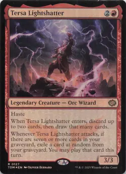 Tersa Lightshatter TDM Rare Foil #127 NM MTG - Image 1