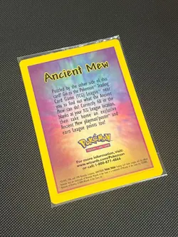 Pokemon - Ancient Mew (2000) - SEALED Rare Like PSA 10 - Image 3