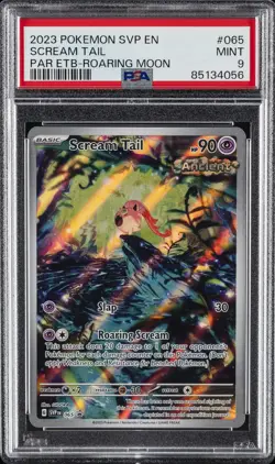2023 POKEMON SVP EN-SV BLACK STAR PROMO #065 SCREAM TAIL PSA 9 - Image 1