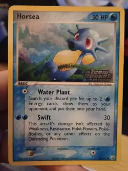 Pokemon Cards Ex Team Rocket Returns Reverse Holo Stamped Seadra & Horsea - Image 2