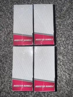 Pokemon White Flare Booster Bundle - Lot of 4 - Factory Sealed Scarlet & Violet - Image 3