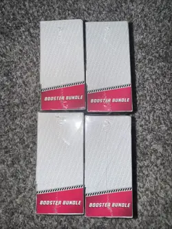 Pokemon White Flare Booster Bundle - Lot of 4 - Factory Sealed Scarlet & Violet - Image 4