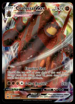 Pokemon TCG SWSH04: Vivid Voltage #099/185 Coalossal VMAX NM - Image 1