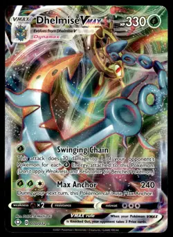 Pokemon TCG Shining Fates #010/072 Dhelmise VMAX NM - Image 1