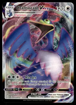 Pokemon TCG Shining Fates #055/072 Cramorant VMAX NM - Image 1