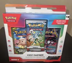 Pokemon First Partner Series 2 Illustration Collection NOT a Perfect Box!! Pics - Image 1