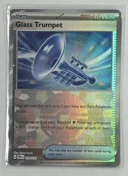 Glass Trumpet (Poke Ball Pattern) 110/131 Pokemon Sv: Prismatic Evolutions Holo - Image 1