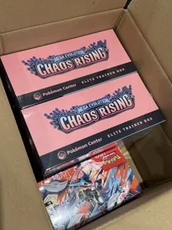 Chaos Rising Pokemon Center Bundle 1x Booster Box, 2x Bundles, 2x PKC ETB ✅🚚 - Image 2