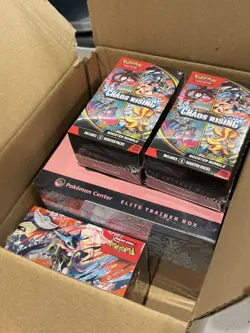 Chaos Rising Pokemon Center Bundle 1x Booster Box, 2x Bundles, 2x PKC ETB ✅🚚 - Image 4