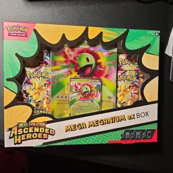 Pokemon Ascended Heroes Mega Meganium ex Box - Image 1