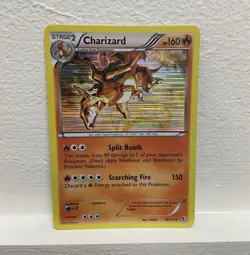 2013 Pokemon TCG Legendary Treasures Charizard Holo Rare 19/113 - Image 1