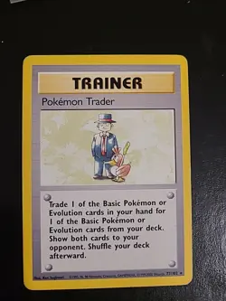 Pokemon Trader - 77/102 - Pokemon Base Set Unlimited Rare WOTC Vintage LP - Image 1