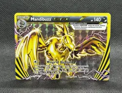 Pokemon Promo Mandibuzz BREAK XY182 XY Holo - Image 1