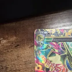 Pokemon M Rayquaza EX 105/108 Roaring Skies Mega Full Art Holo English 2015 - Image 3