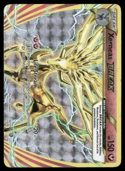 Xerneas BREAK 82/114 BREAK Rare Steam Siege Pokemon Holo HP - Image 1