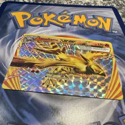 Pokemon TCG Talonflame BREAK Holo Rare 21/114 Steam Siege EN HP 170 - Image 3