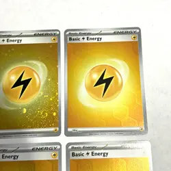 x6 Pokemon TCG Lightning Energy Holo Shrouded Fable - Image 3