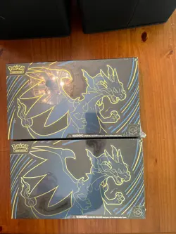 2 Boxes Pokemon TCG Mega Charizard X EX Ultra Premium Collection UPC - Image 1