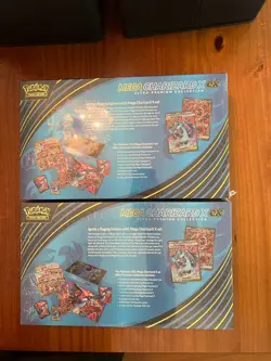 2 Boxes Pokemon TCG Mega Charizard X EX Ultra Premium Collection UPC - Image 2