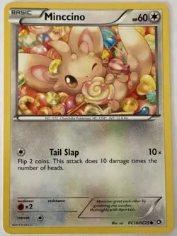 Pokemon Minccino RC18/RC25 Legendary Treasures Radiant Collection 2013 NM-/M - Image 1