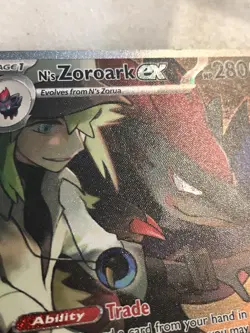 Pokemon N's Zoroark ex 185/159 Sv09: Journey Together Holo SIR Illustration RARE - Image 5