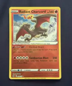The Pokemon Company Radiant Charizard 020/159 Crown Zenith Holo EN 160 HP - Image 1